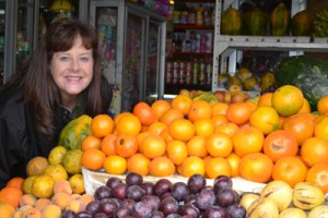 Foto: Terri at fruit stand